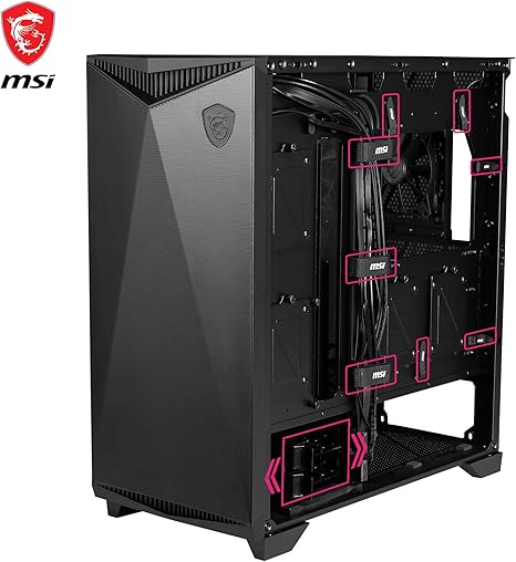 MSI Casing MPG GUNGNIR 300P Airflow MSI Casing MPG GUNGNIR 300P Airflow